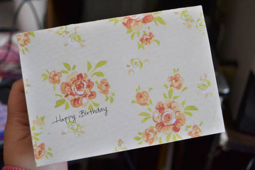 Spring Birthday Card 1