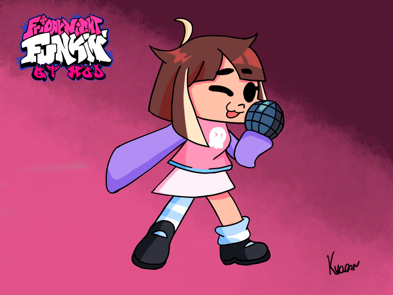 Friday Night Funkin QT MOD Fanart by Kyodan006 on DeviantArt