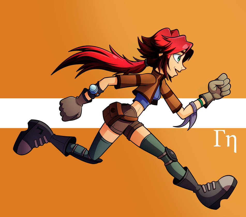 Red Runner Animation Running Redhead by G4MM43T4 on DeviantArt