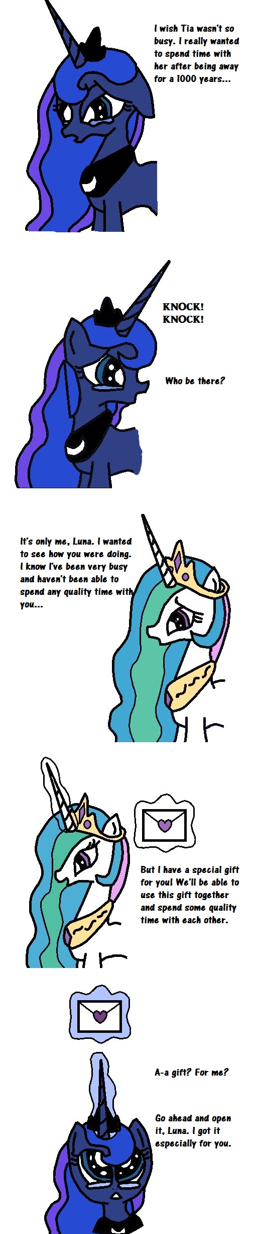 Celestia's Gift To Luna Part 1