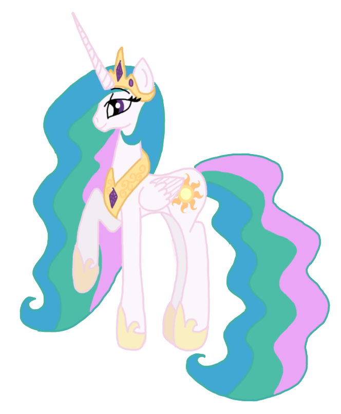 Celestia Using The Royal Stand