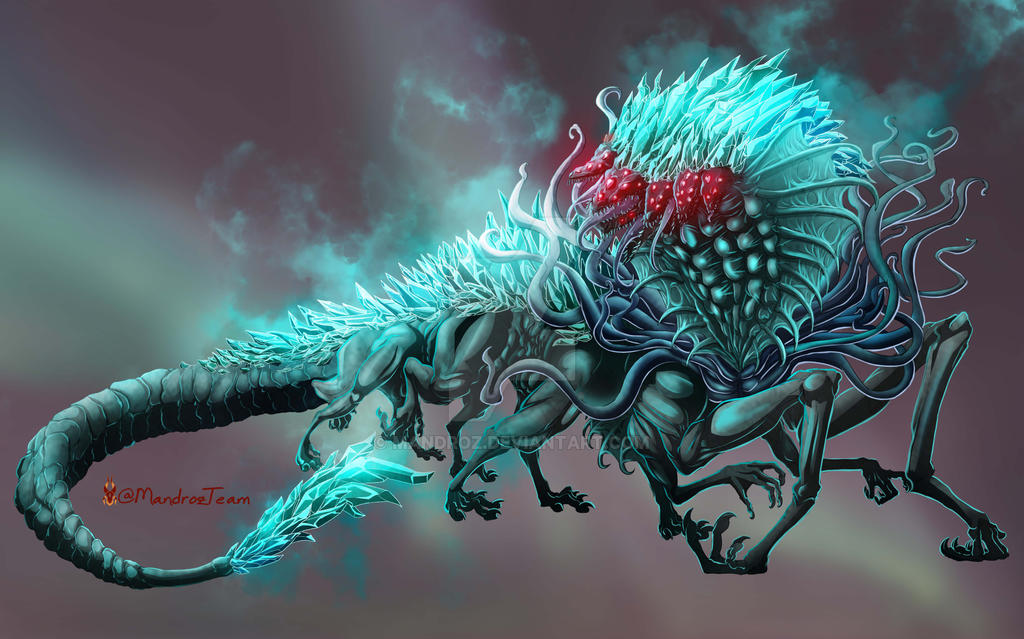 Eldritch creature concept (commission) by Mandroz on DeviantArt