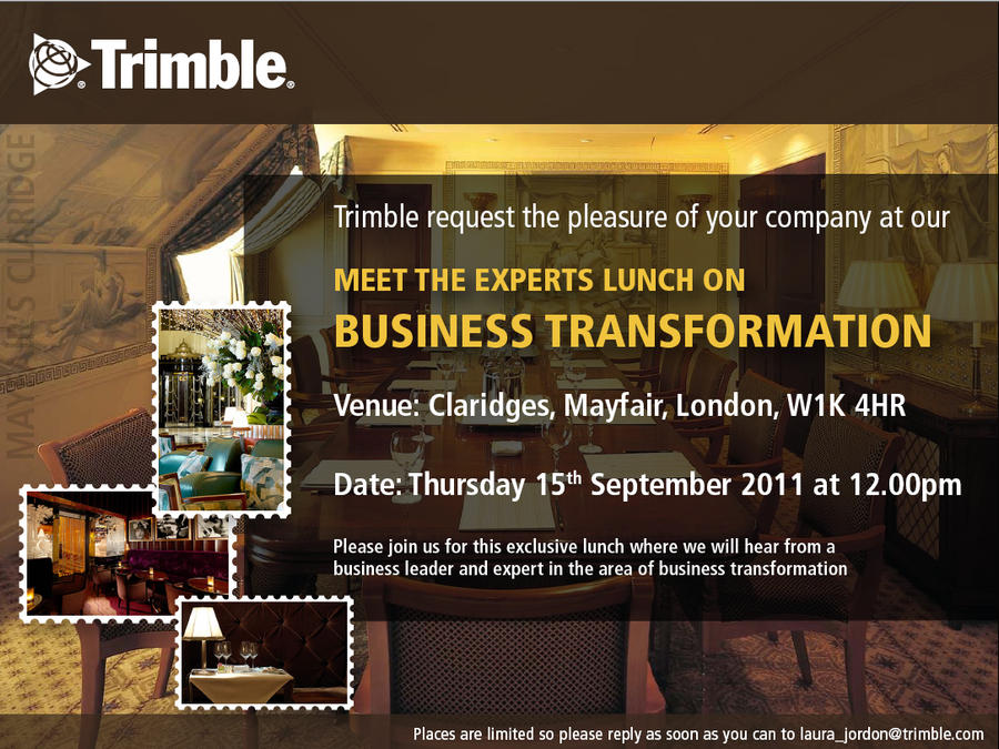 trimble corporate invitation 3