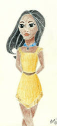 Pocahontas as a Child