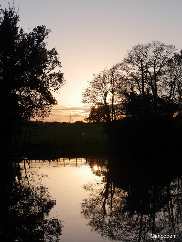 Sunset reflections