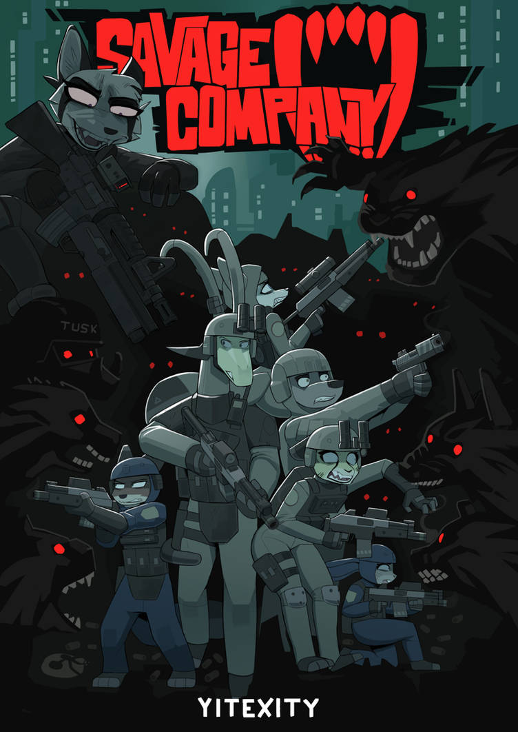 Savage Company Official Cover CHAPTER 8 FINALE by yitexity on