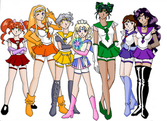 Pleiades Senshi- New Design