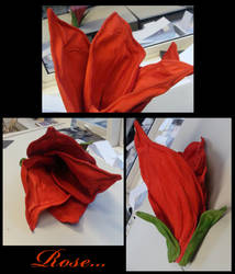 Fabric Rose