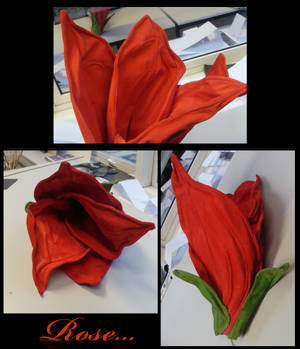 Fabric Rose