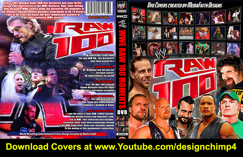 Wwe Raw 100 Greatest Moments Custom Dvd Cover By Mediafaith1 On Deviantart Wwe Raw 100 Greatest Moments Custom Dvd Cover By Mediafaith1 On Deviantart