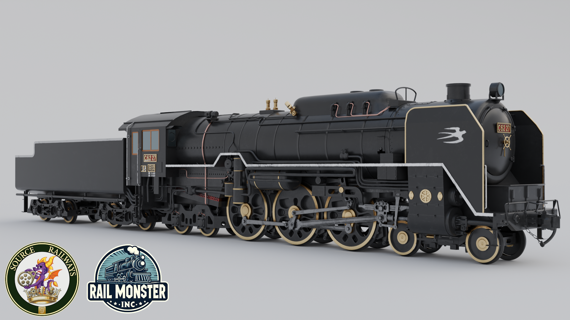Deviantart Train Engine JNR C62 Steam Locomotive by railmonsterinc on DeviantArt