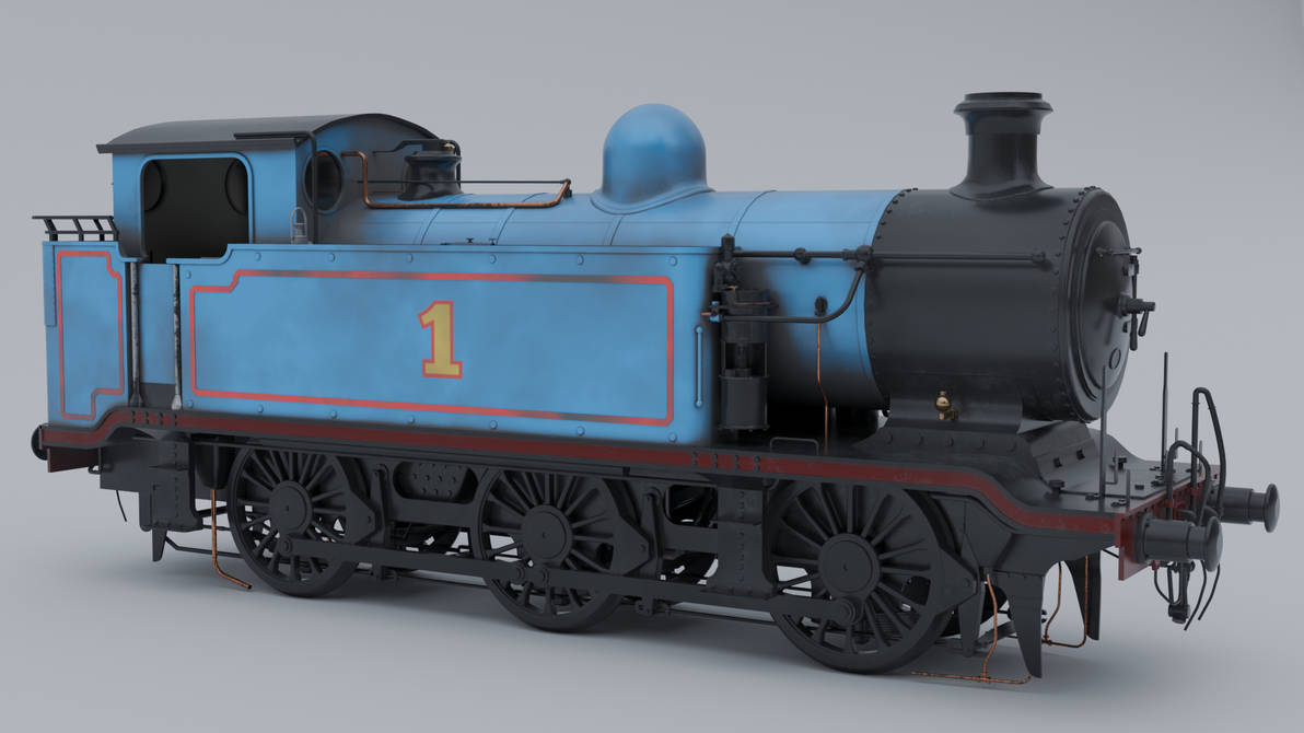 LBSCR E2 class 'FrankenThomas' Side 1 by railmonsterinc on DeviantArt