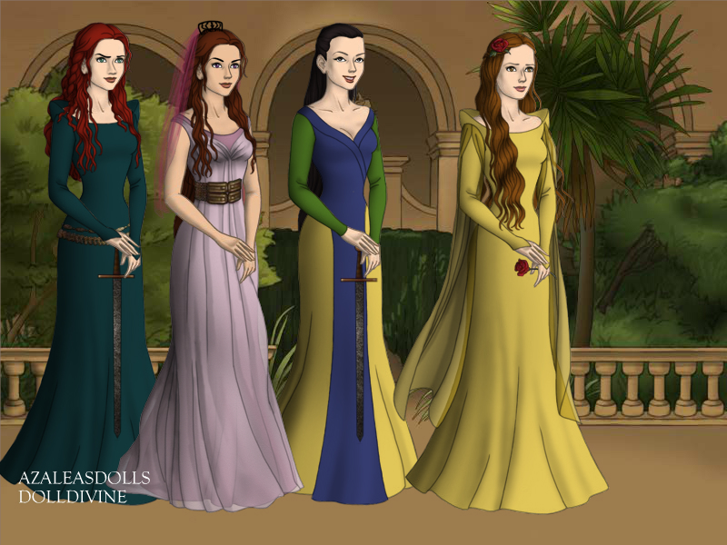 Disney Princess Game-of-Thrones-Azaleas-Dolls by  InvisibleDorkette.deviantart.com on @deviantART