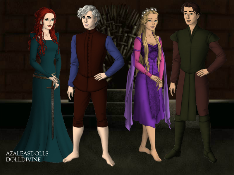 Disney Princess Game-of-Thrones-Azaleas-Dolls by  InvisibleDorkette.deviantart.com on @deviantART