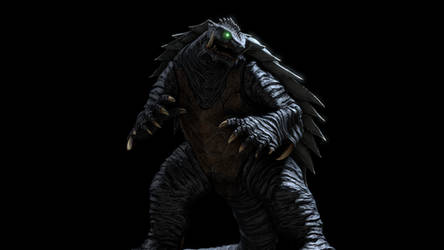 gamera lighting test by Hydratus7