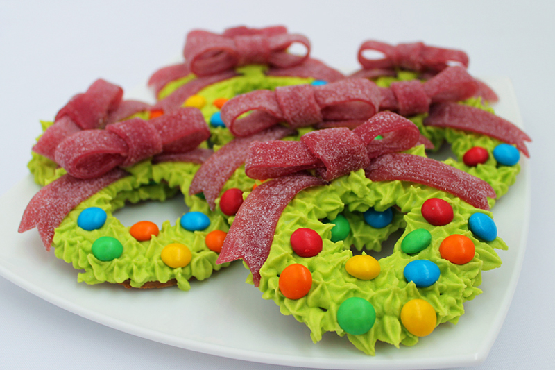 Wreaths cookies