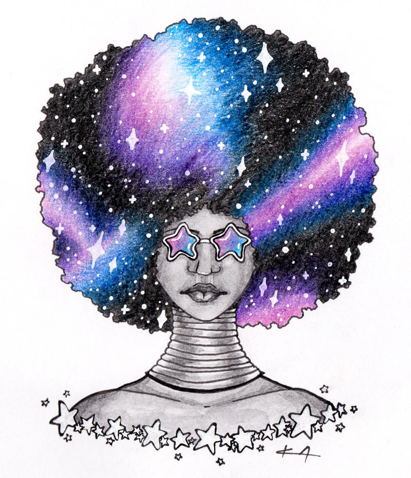 Galaxy Afro