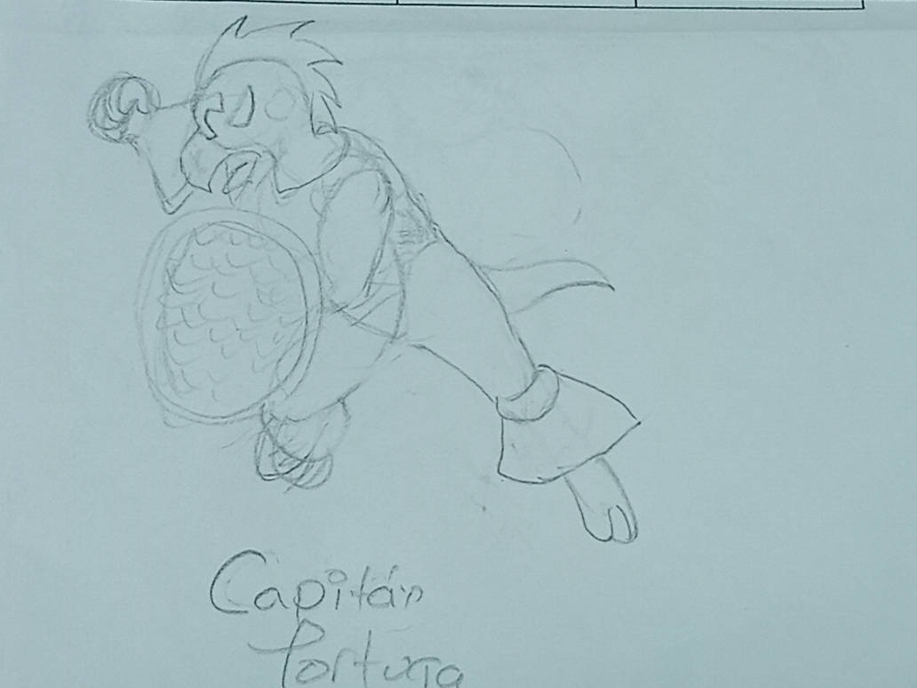 Captain Turtle Captain Turtle first sketch by springheel on DeviantArt