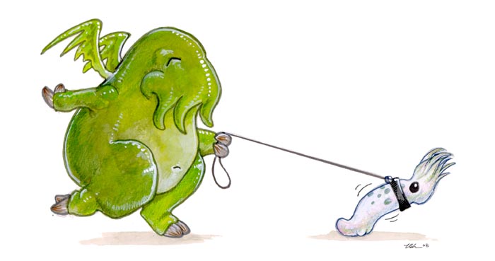 Walking the Kraken by ursulav
