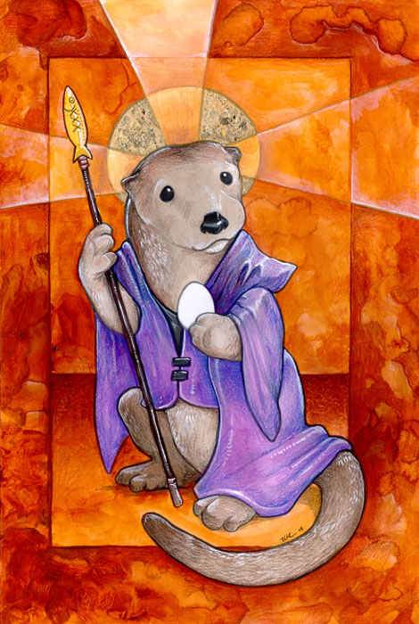 St. Otter and the Egg