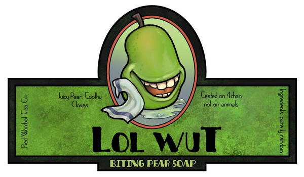 Biting Pear Soap