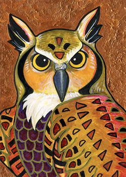 Klimt's Owl
