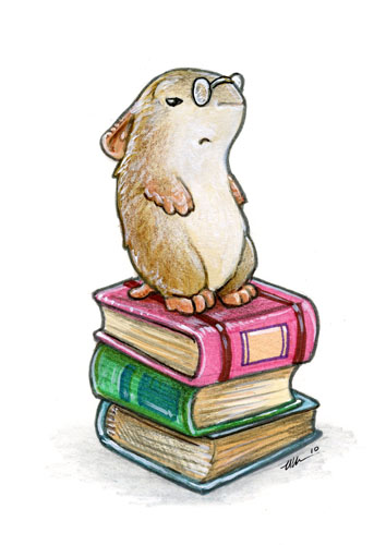Librarian Hamster