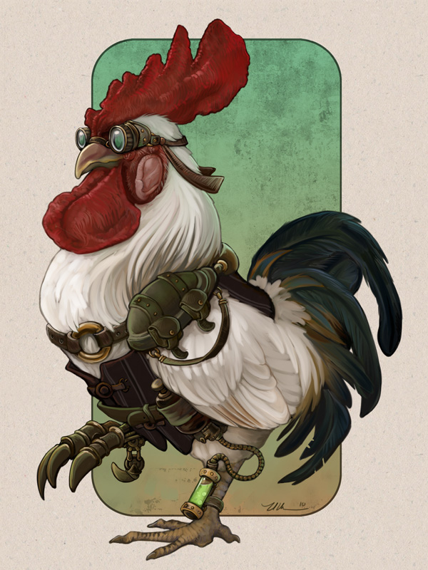 Steampunk Rooster