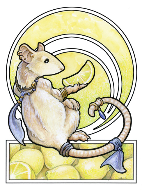 Rat Nouveau: Lemons by ursulav