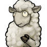 White Sheep Card Design