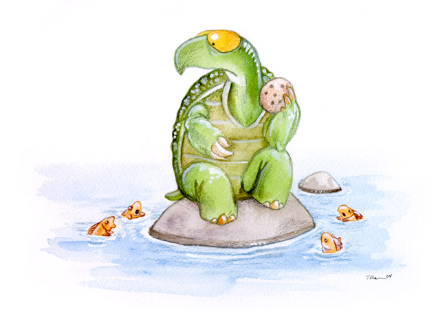 The Goldfish Are Restless by ursulav