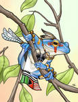 Kachina Frog by ursulav