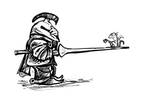 Knight and Dragon by ursulav
