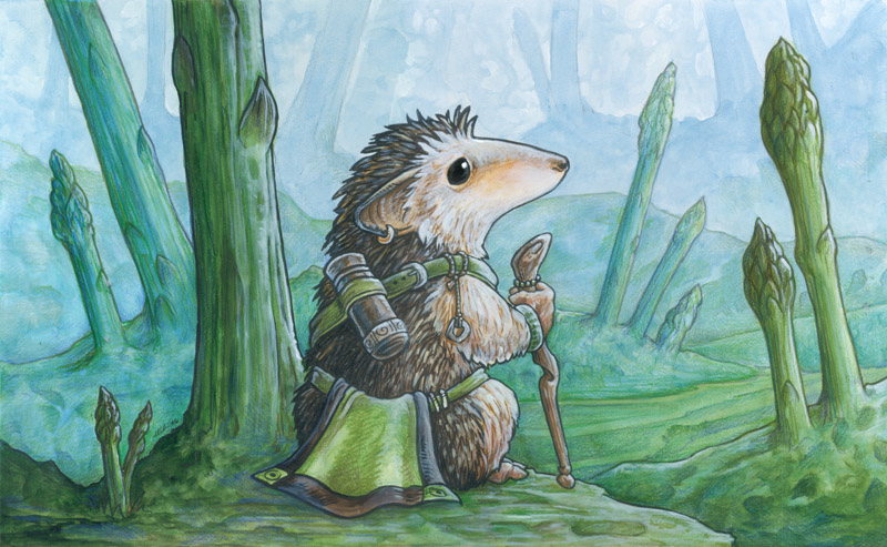 The Asparagus Forest by ursulav