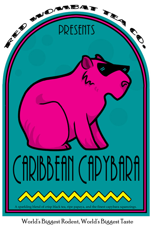 Caribbean Capybara Tea