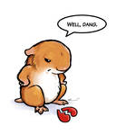 Hamster Heartbreak by ursulav