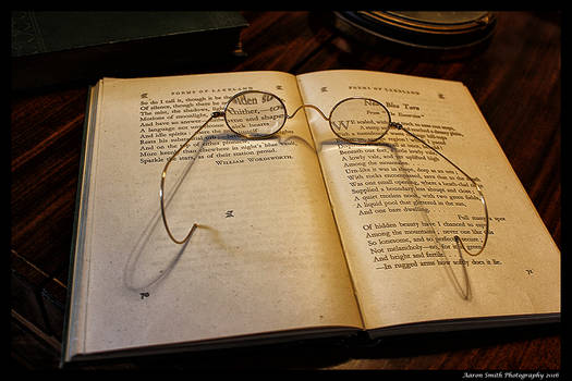 Old Book and Glasses