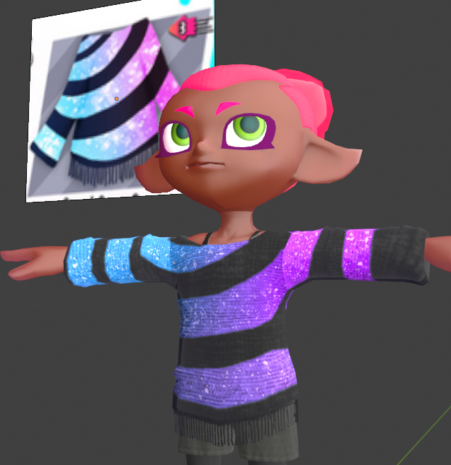 Custom Splatoon Customizations Using Gear Custom splatoon sweater by RandomChickenn on DeviantArt