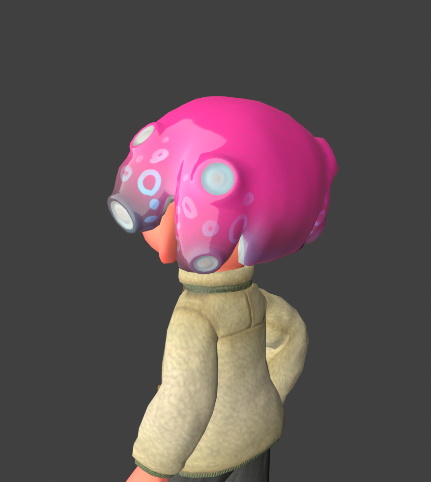 Custom Octoling hair by RandomChickenn on DeviantArt