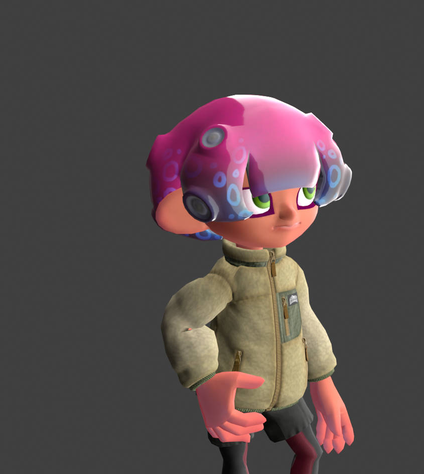 Custom octoling hair by RandomChickenn on DeviantArt