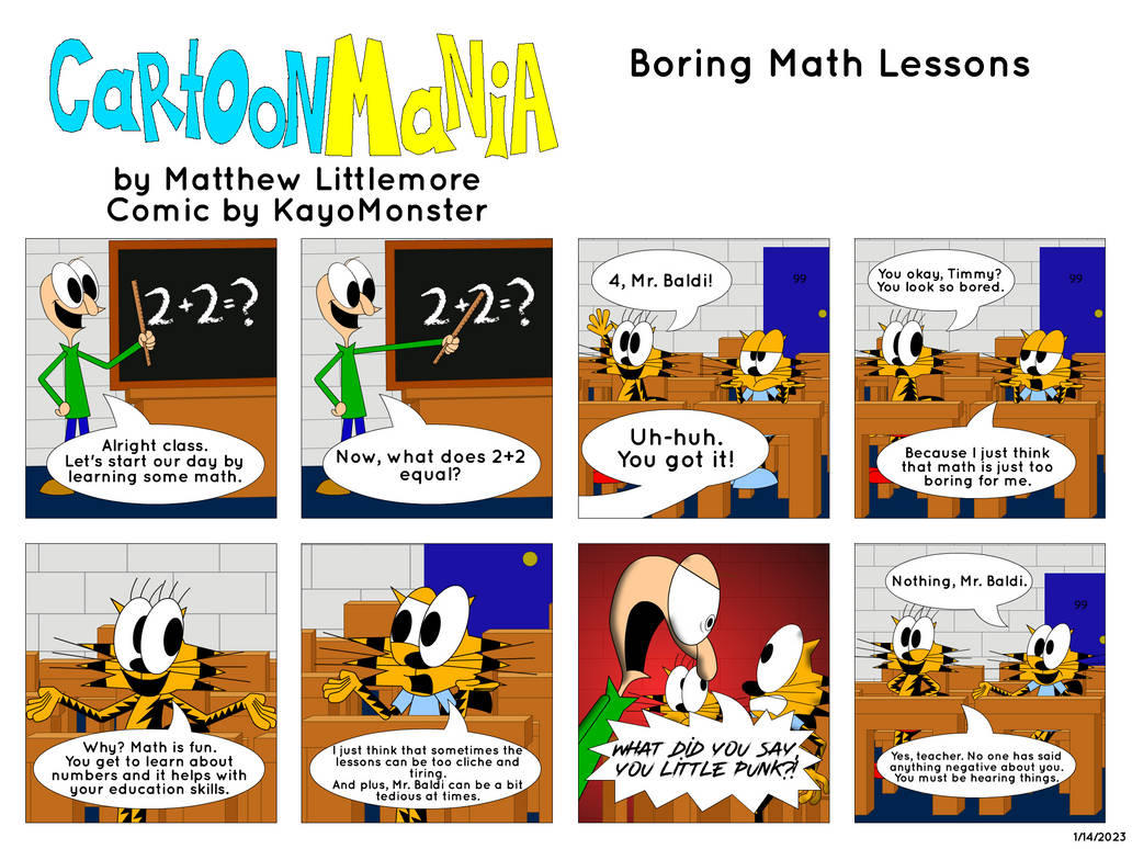 Boring Math Lessons by MattTheBlueHat1234 on DeviantArt