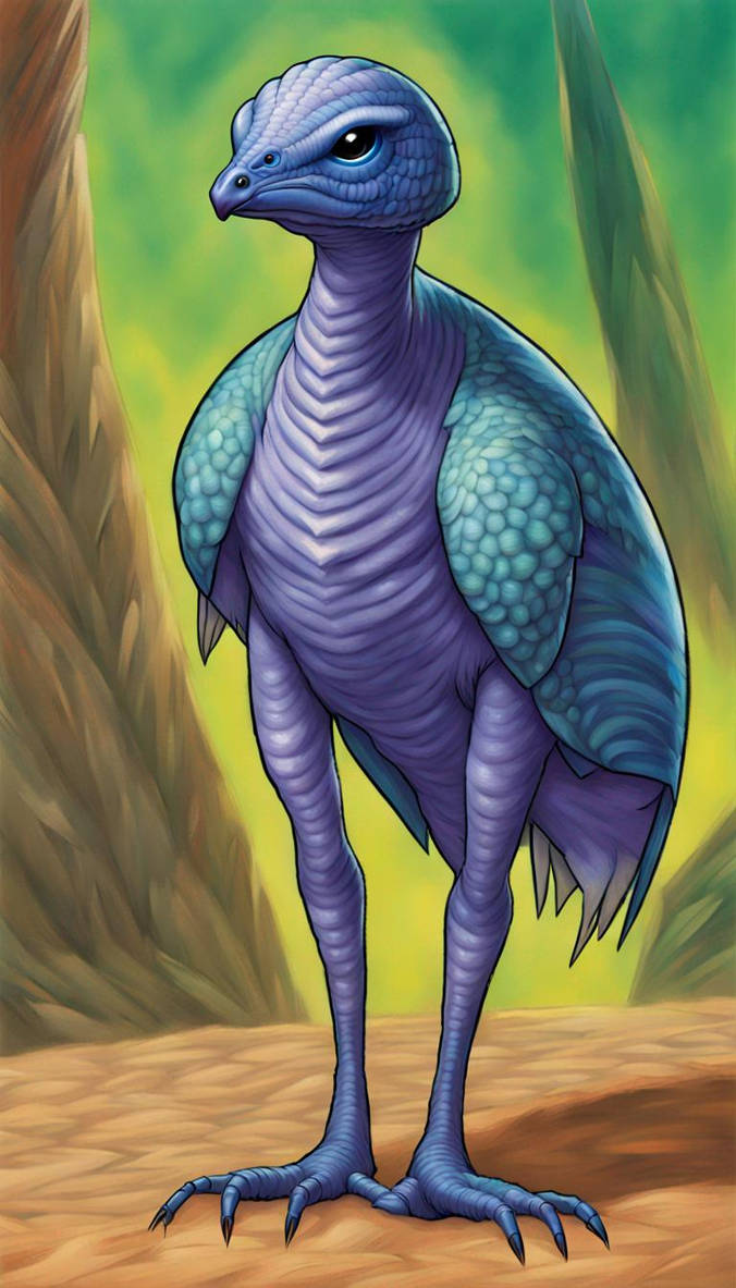 Gla alien bird species by csm21i on DeviantArt