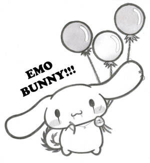 emo bunny balloons