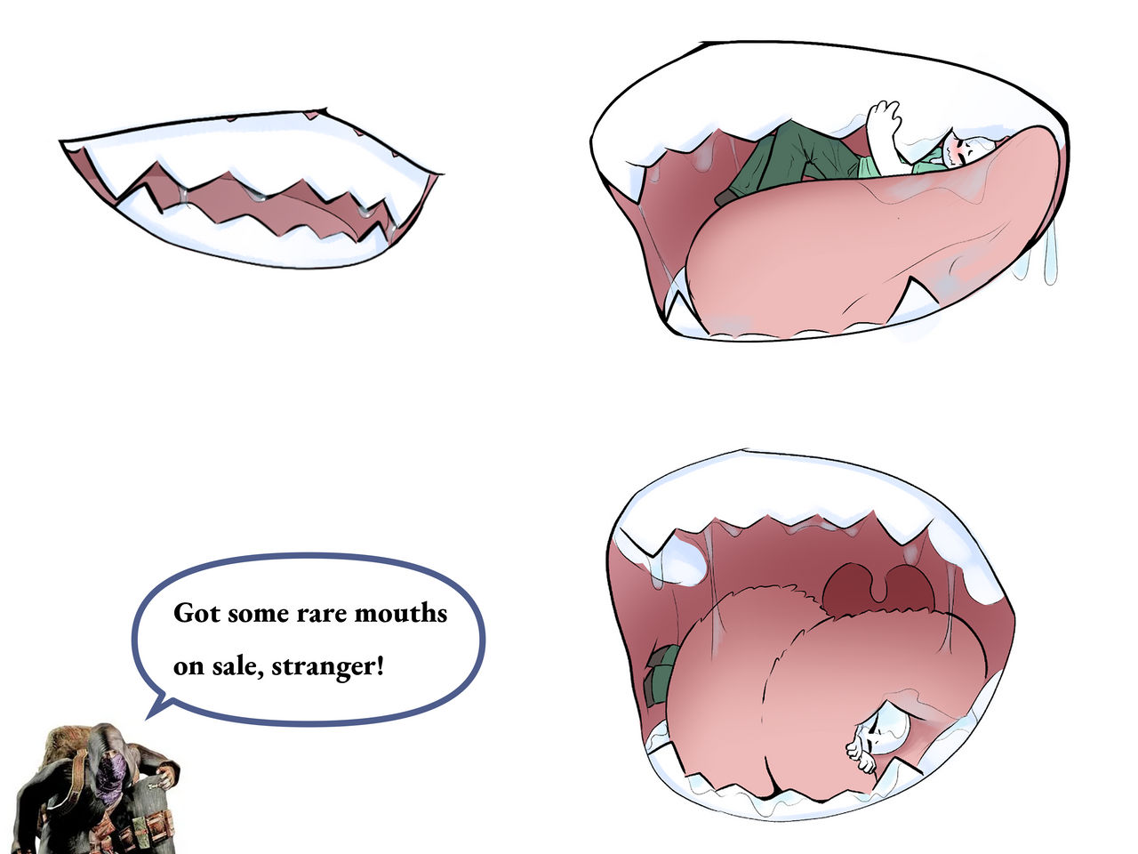 Deviantart Rateeth Teeth practice 2 by KOtsitraeht on DeviantArt