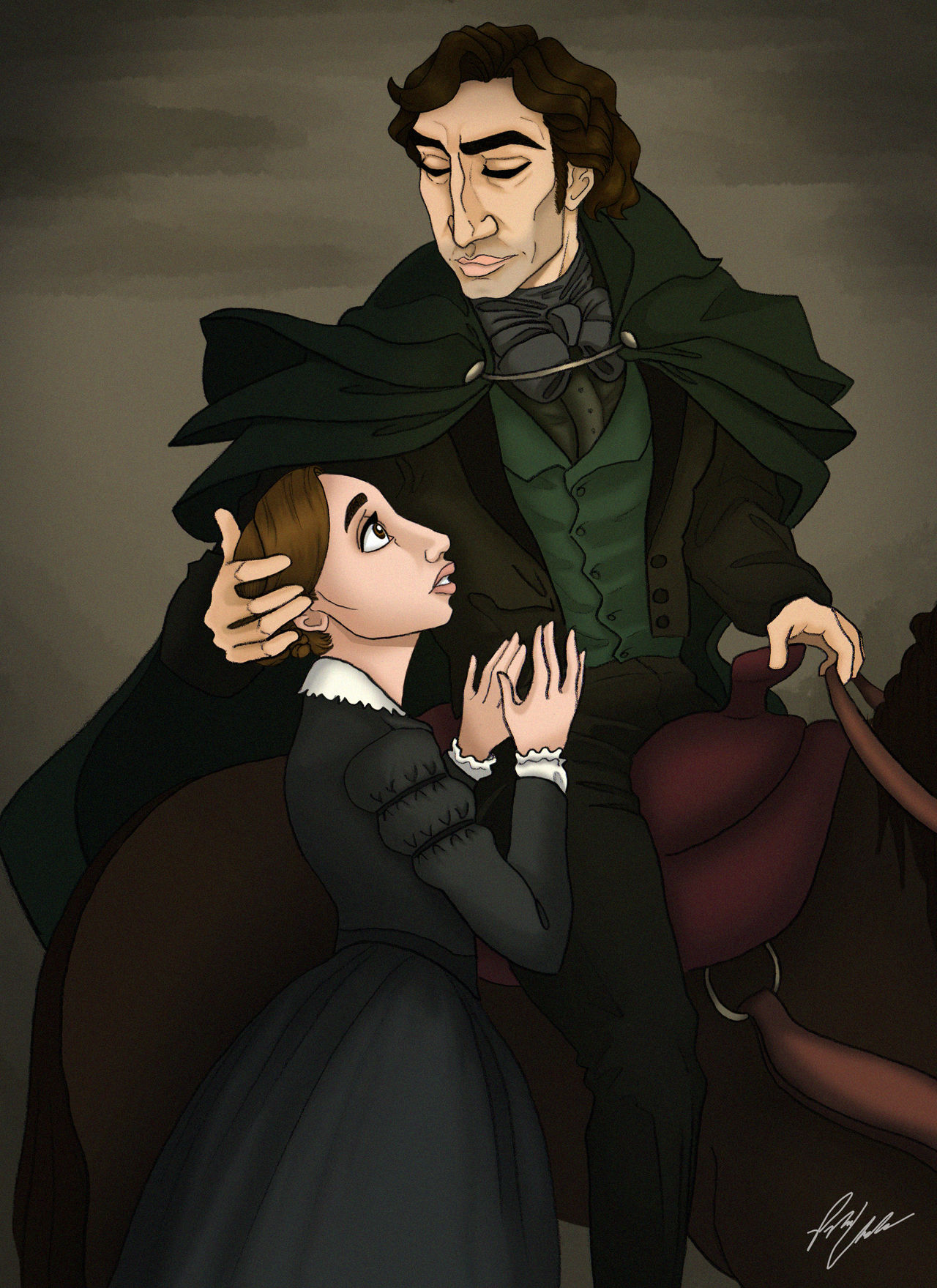 Jane and Rochester by Boxjelly1 on DeviantArt