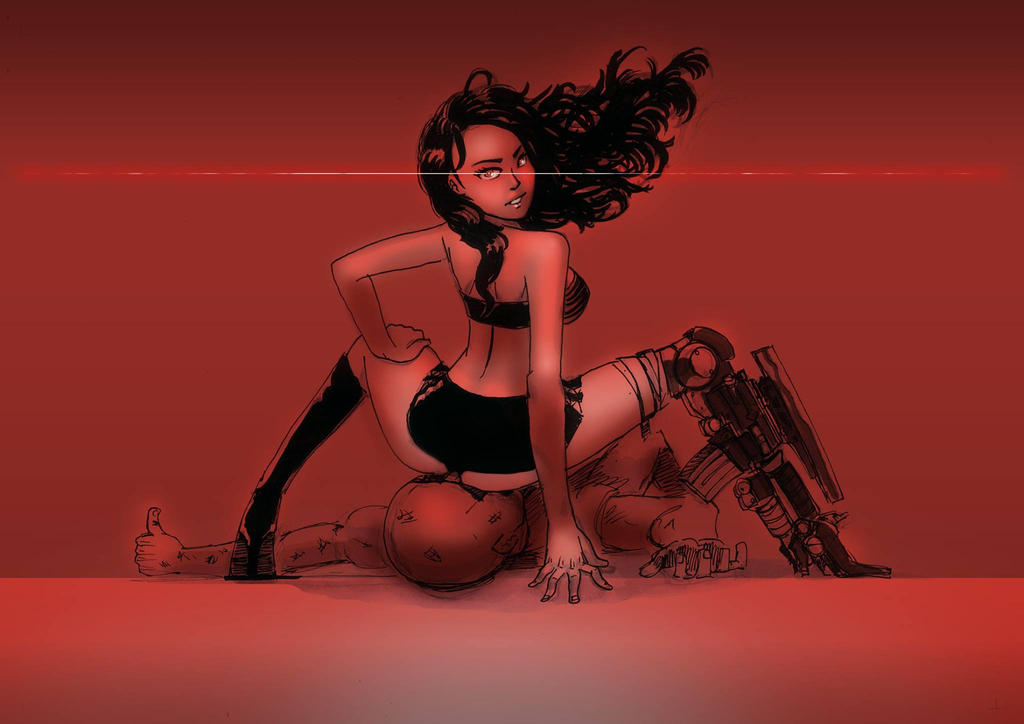 fan-art : Cherry from Planet Terror