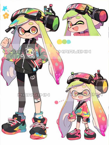 Splatoon Figure Deviantart Mitsuami and Barreleye (Splatoon by DIIA-Starlight on DeviantArt