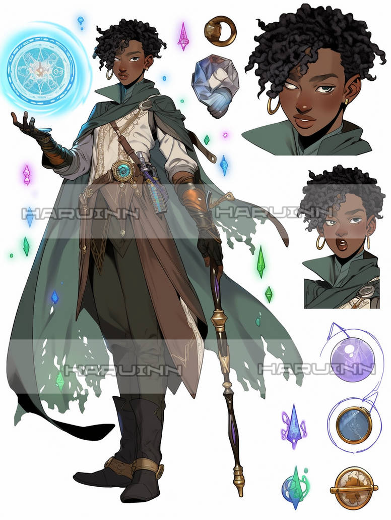 AI dnd blind mage adopt OPEN #0218 by JAiLLYFISH on DeviantArt