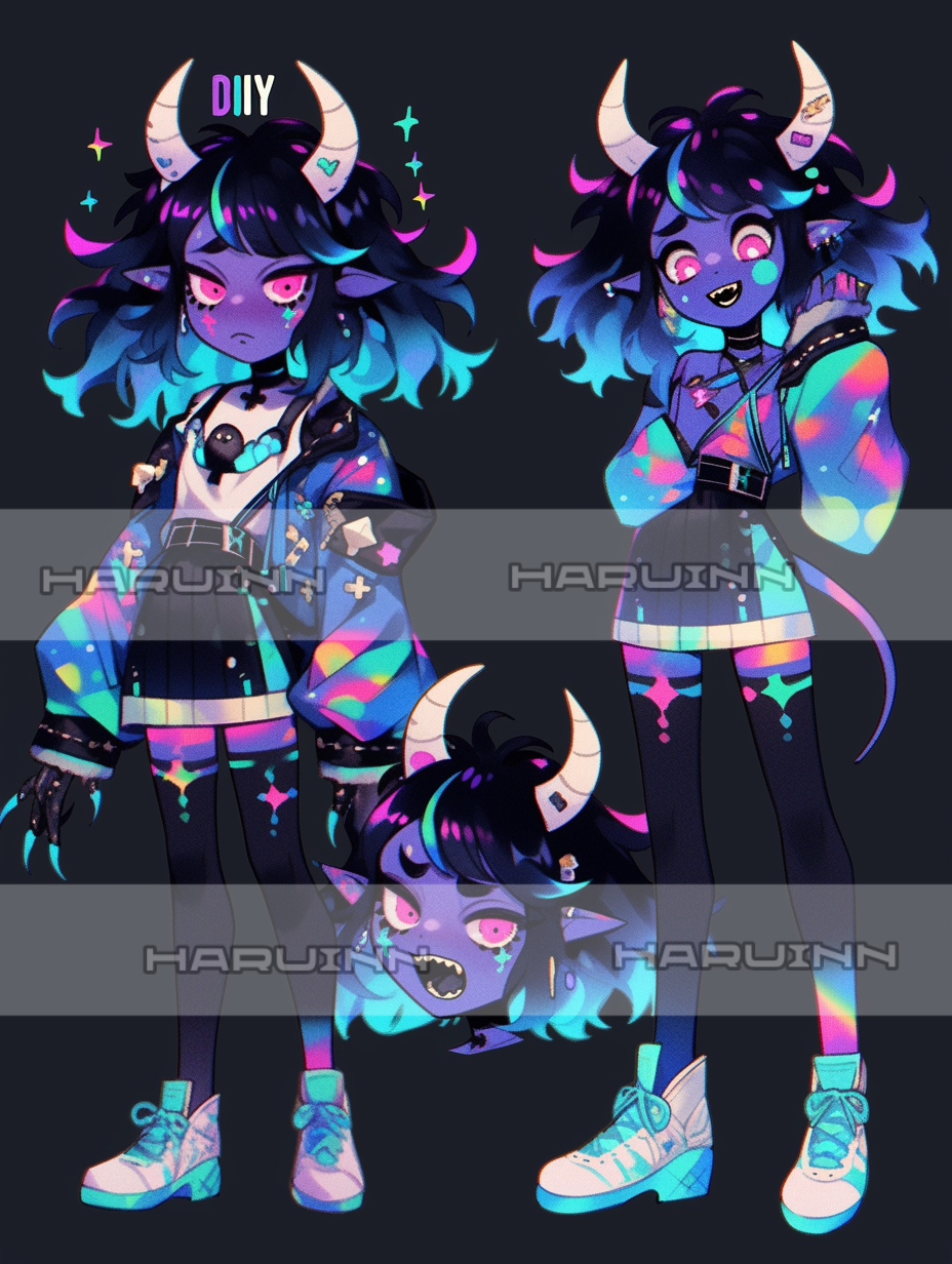 AI oni girl adopt OPEN #0347 by JAiLLYFISH on DeviantArt AI oni girl adopt OPEN #0347 by JAiLLYFISH on DeviantArt