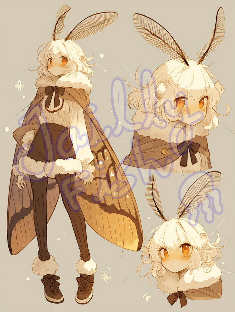 AI Moth Girl Adopt OPEN 0886 By JAiLLYFISH On DeviantArt ai-moth-girl-adopt-open-0886-by-jaillyfish-on-deviantart